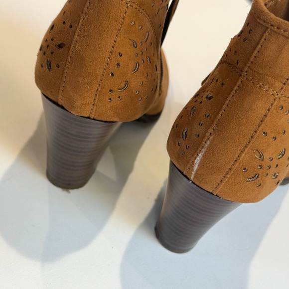 American eagle size zip faux suede ankle boot bootie ❤️ - Picture 8 of 8